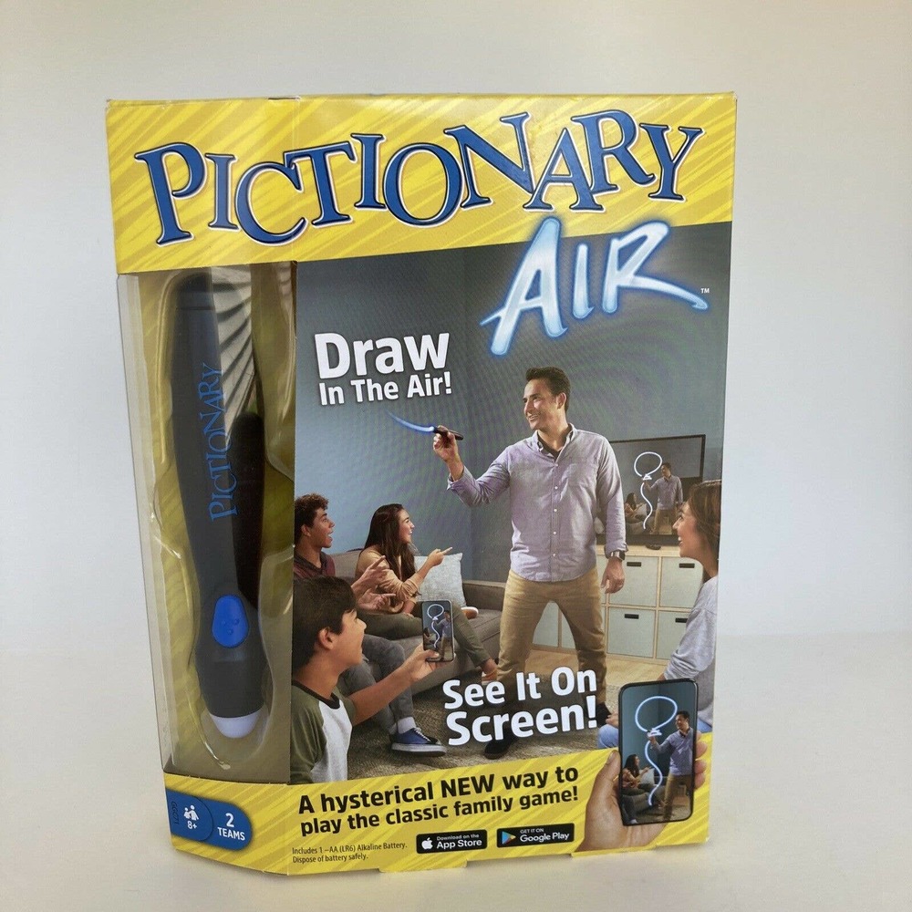 Pictionary Air By Mattel Classic Family Fun Interactive Game Factory Sealed NIB